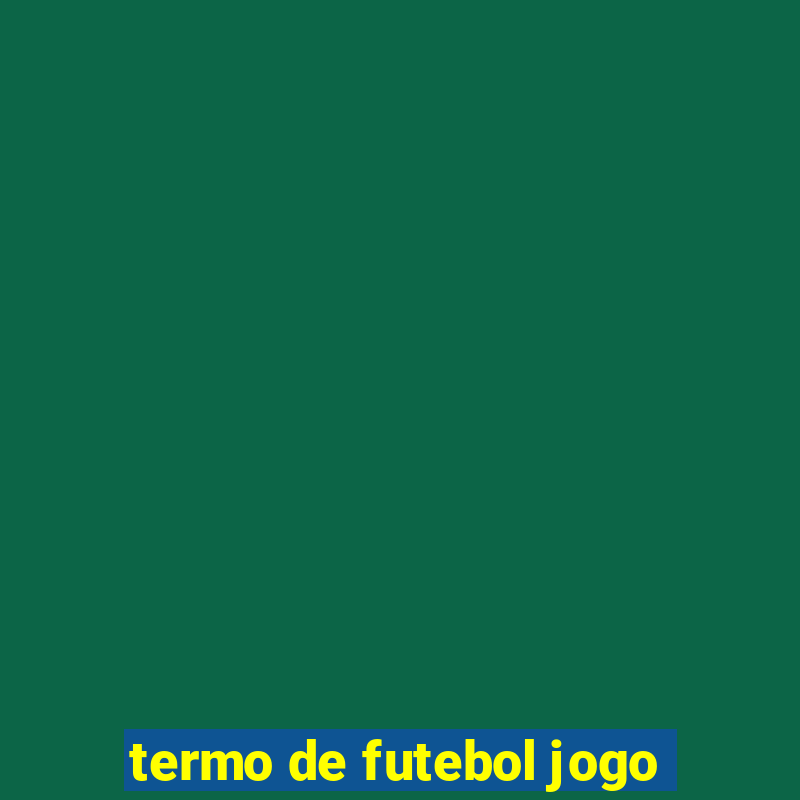 termo de futebol jogo